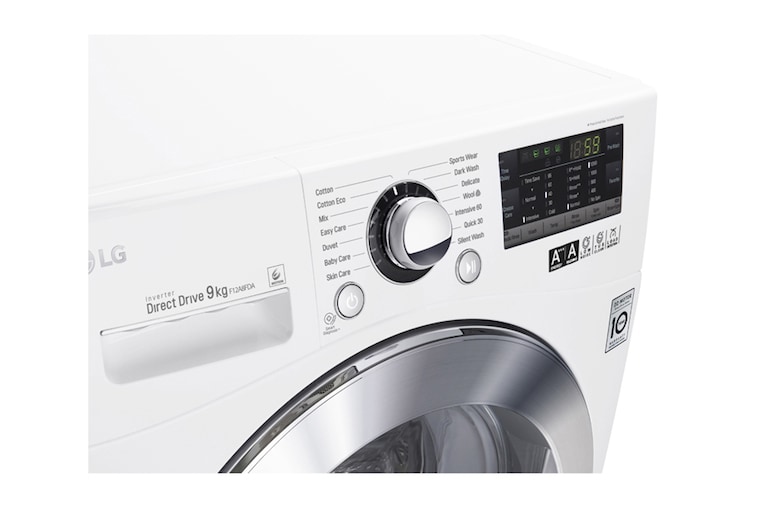 LG Πλυντήριο ρούχων 6 Motion Direct Drive, 9 κιλά χωρητικότητα, 1200 στροφές, F12A8FDA, thumbnail 5